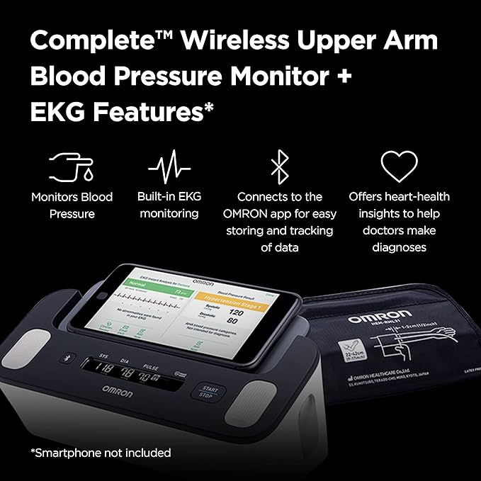 The Top ECG EKG Monitors for Home Use in 2024! 10 Omron BP + EKG 2