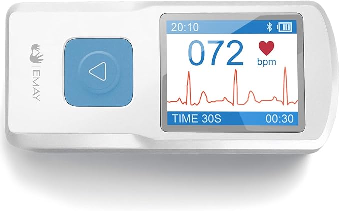 The Top ECG EKG Monitors for Home Use in 2024! 5 EMAY ECG
